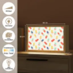 IJsjes - Speels - Kleurrijk Light Box met kabel (Tafellamp) klein 924 -USP_websiteoverzichtNL