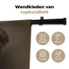 Zelfportret - Schilderij van Rembrandt van Rijn Wandkleed katoen klein -sfeer2