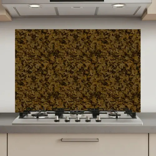 Bruin - Vlekken - Graniet keuken achterwand spatscherm klein 900 -3d_website