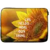 Zonnebloem - Close up - Geel - Quote laptophoes neopreen klein -zkaufland3dotto