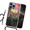 Vingerhoedskruid - Bloemen - Tuin Hoesje iPhone 16 Pro Max met koord klein -sfeer1