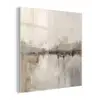 Moderne kunst - Abstract - Beige plexiglas 5mm klein -z3d