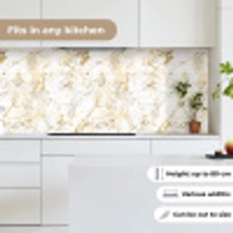 Goudspatten - Wit - Marmer keuken achterwand 2 middel 871 -sfeer4_UK