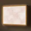 Roze - Marmer - Crème Light Box met batterij (Wandlamp) middel 907 -z3d_website