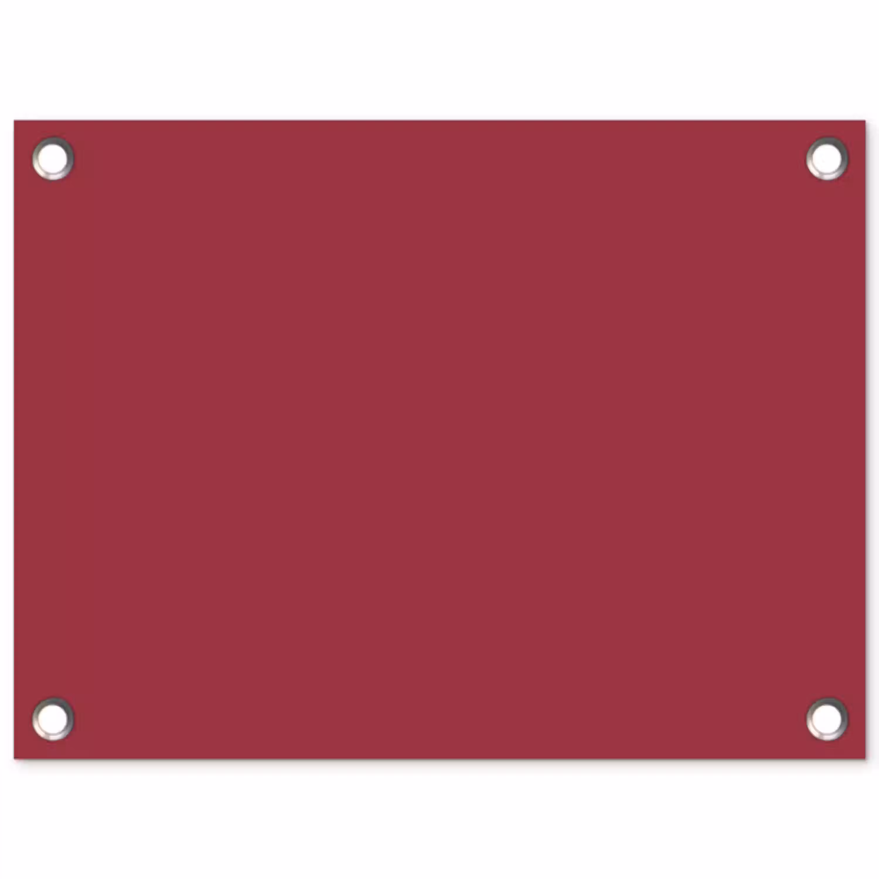 Antique - Ruby - Rood tuinposter los doek klein 239 -3d