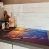 Avondlicht over de Vloedlijn Inductie beschermer vinyl 3mm klein -sfeer3