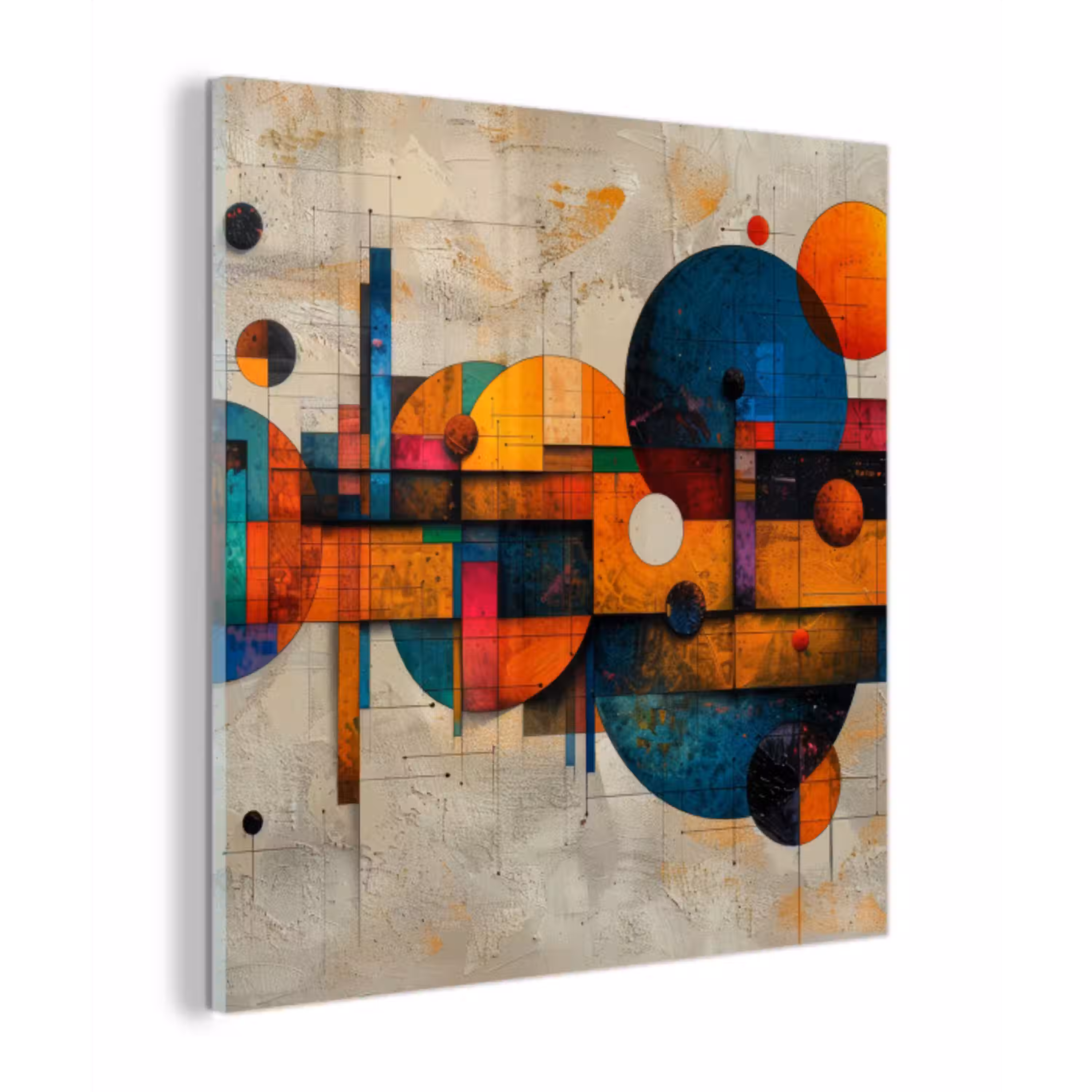 Kunst - Kleurrijk - Modern - Vormen plexiglas 5mm klein -z3d