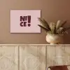 Nice - Uitroepteken - Roze PET vilt klein -sfeer4