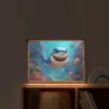 Haai - Onderwaterwereld - Oceaan Light Box met batterij (Wandlamp kind) middel -sfeer1_kind