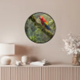 Ara - Jungle - Rood Fotolijst rond zonder passe partout klein -sfeer3