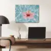 Hibiscus - Water - Roze PET vilt klein -sfeer5
