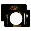 Boeket - Oranje - Gouden - vaas Placemat vinyl groot -zzsfeer2_Kitchenyeah-website