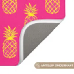 Ananas - Trendy - Roze Badmat klein 997 -USP_AntislipNL