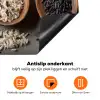 Houten - Lepels - Rijst - Zaden Inductie beschermer vinyl 3mm klein -zzzzzzz-td-onderkant