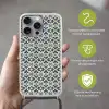 Tegel - Patroon - Blauw - Beige Hoesje iPhone 16 Pro Max met koord klein 804 -sfeer2_NL