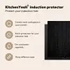 Verweerd Zwart Hout Inductie beschermer vinyl 3mm middel -vsfeer2_ENG