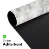 Grijs - Marmer - Gedetailleerd Muismat XXL klein 681 -sfeer2