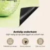 Groen - Disco - Decoratie - Appel Inductie beschermer vinyl 3mm middel -sfeer4