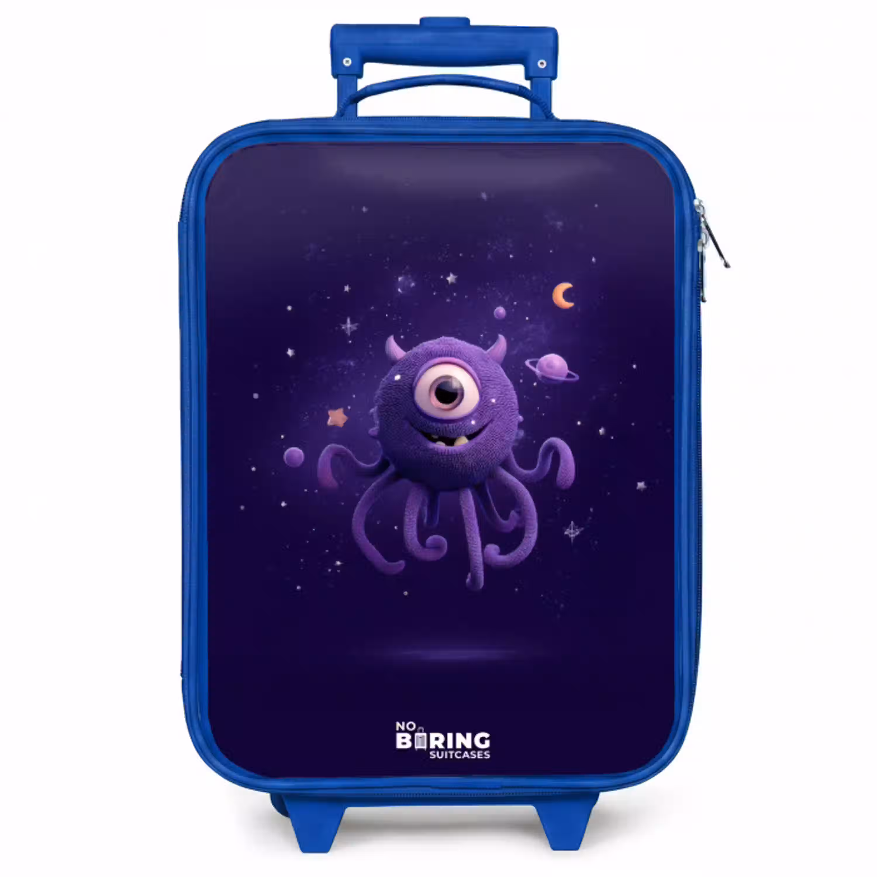 Kosmisch tentakelmonster Kinderkoffer - Blauw klein -zzz_website3d