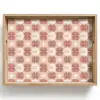 Retro - Klassiek - Roze Dienblad Rechthoek middel 911 -z3d_shopping