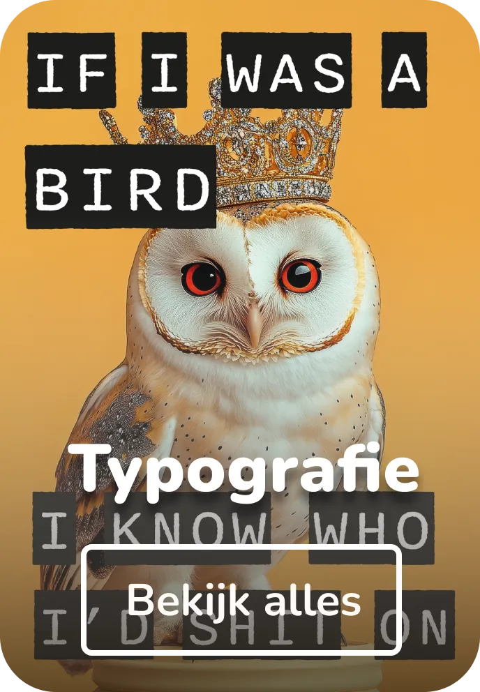 Glas schilderijen typografie