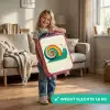 Slak - Regenboog - Kleurrijk Kinderkoffer - Roze klein -sfeer2_NL