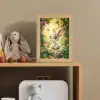 Konijn - Bos - Vlinders - Cartoon Light Box met kabel klein -sfeer2_kind
