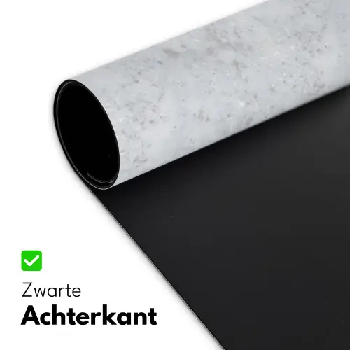 Grijs - Terrazzo-effect - Beton Muismat XXL klein 681 -sfeer2