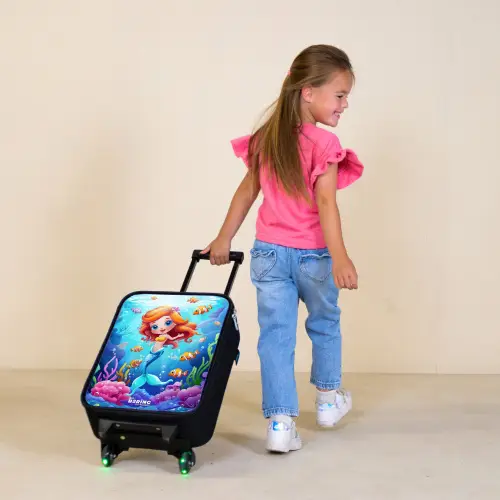 Olivia onderwater Kinderkoffer - Zwart klein -sfeer1