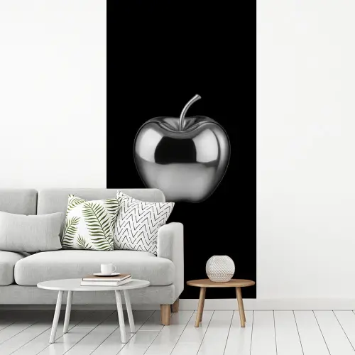 Appel - Metallic - Symmetrisch fotobehang vinyl groot -woonkamer