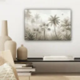 Jungle - Palmbomen - Natuur canvas 2cm klein -sfeer6