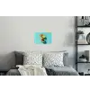 Avocado - Groen - Pit - Schaduw Muursticker klein -slaapkamer