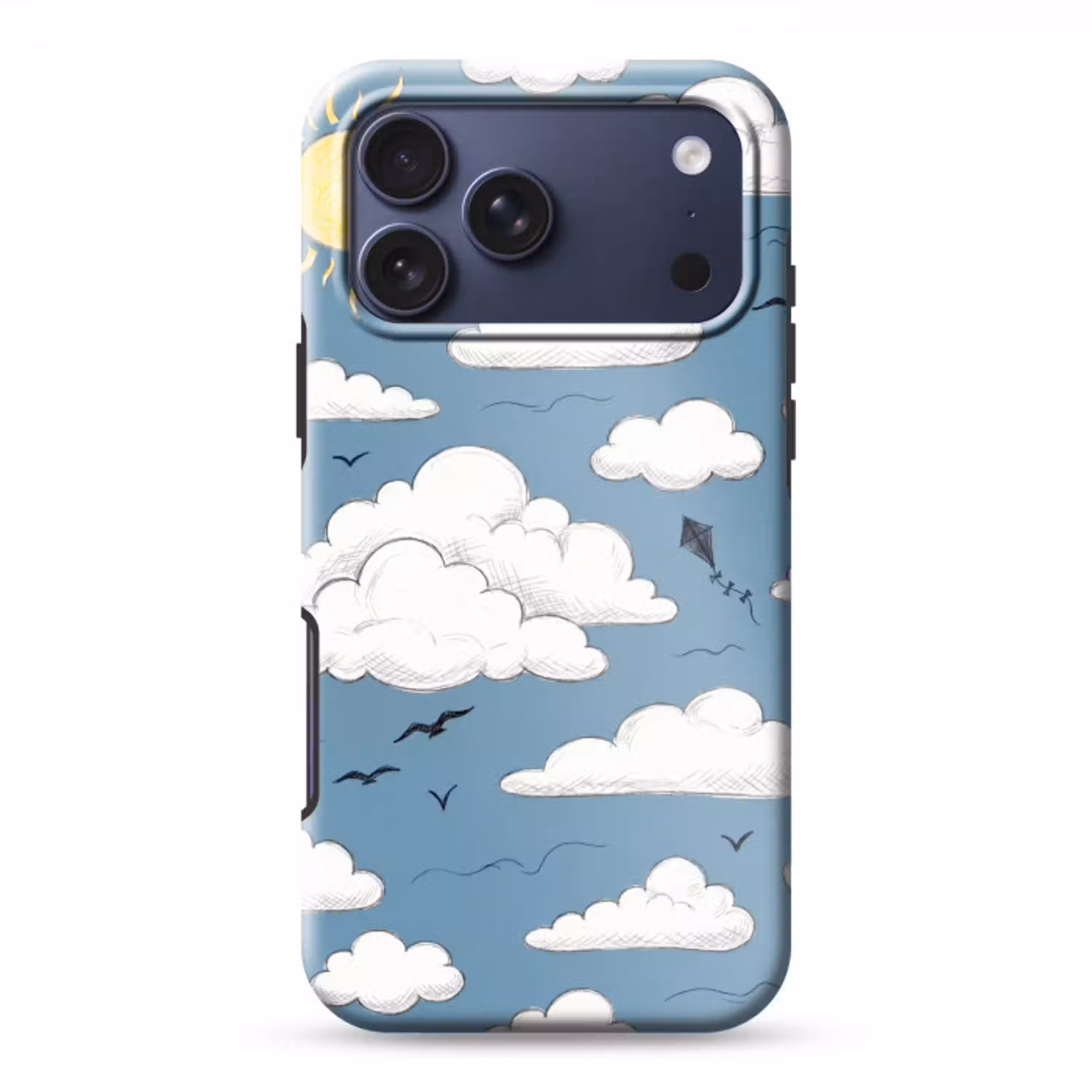 Lucht - Zon - Wolken - Natuur - Blauw Toughcase MagSafe Apple iPhone 17 Pro Max klein -3d