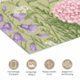 Botanisch - Bloemen - Kleurrijk poster papier klein -tcloseup_DE