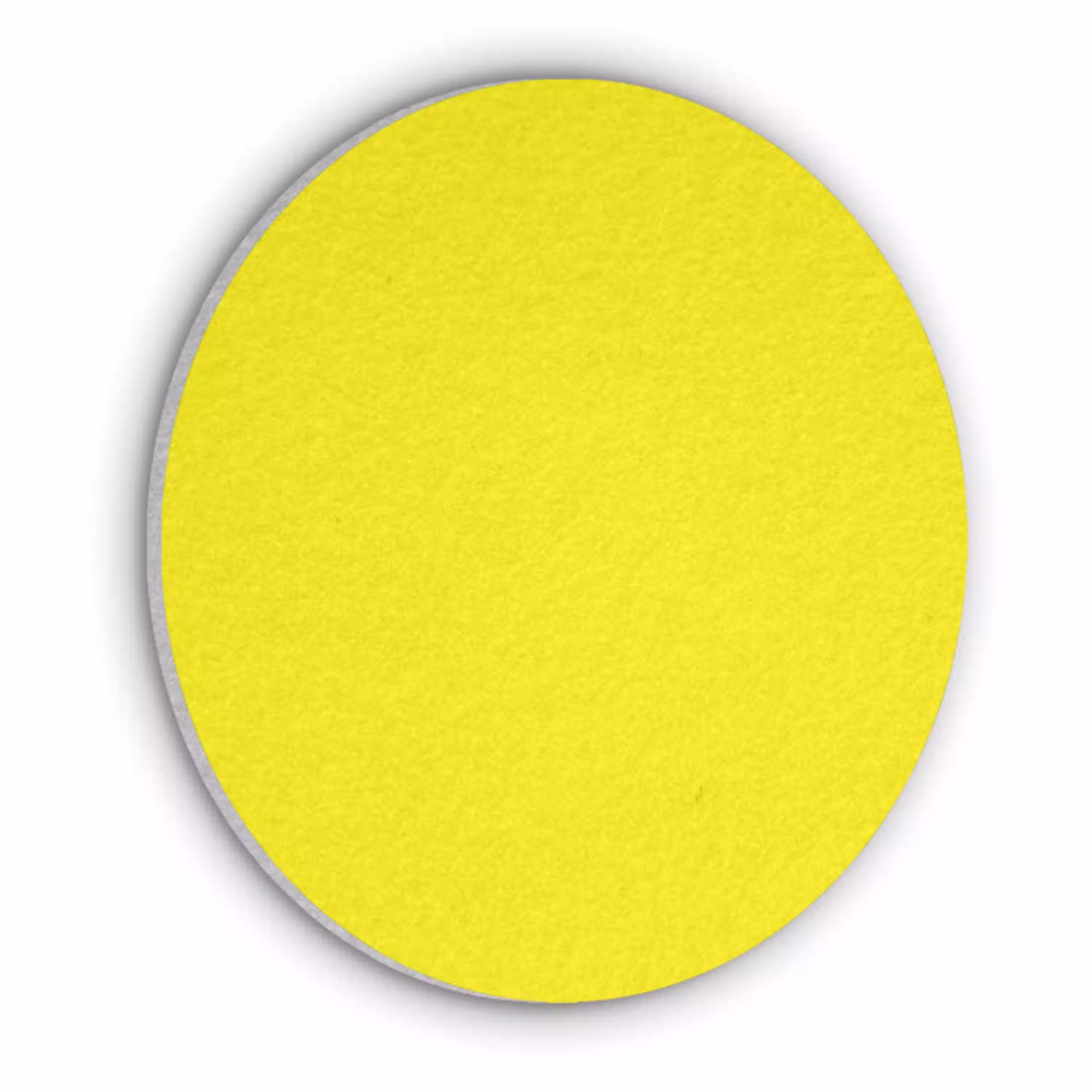 Sunshine - Glow - Geel Akoestische PET Vilt - Rond klein 838 -3d