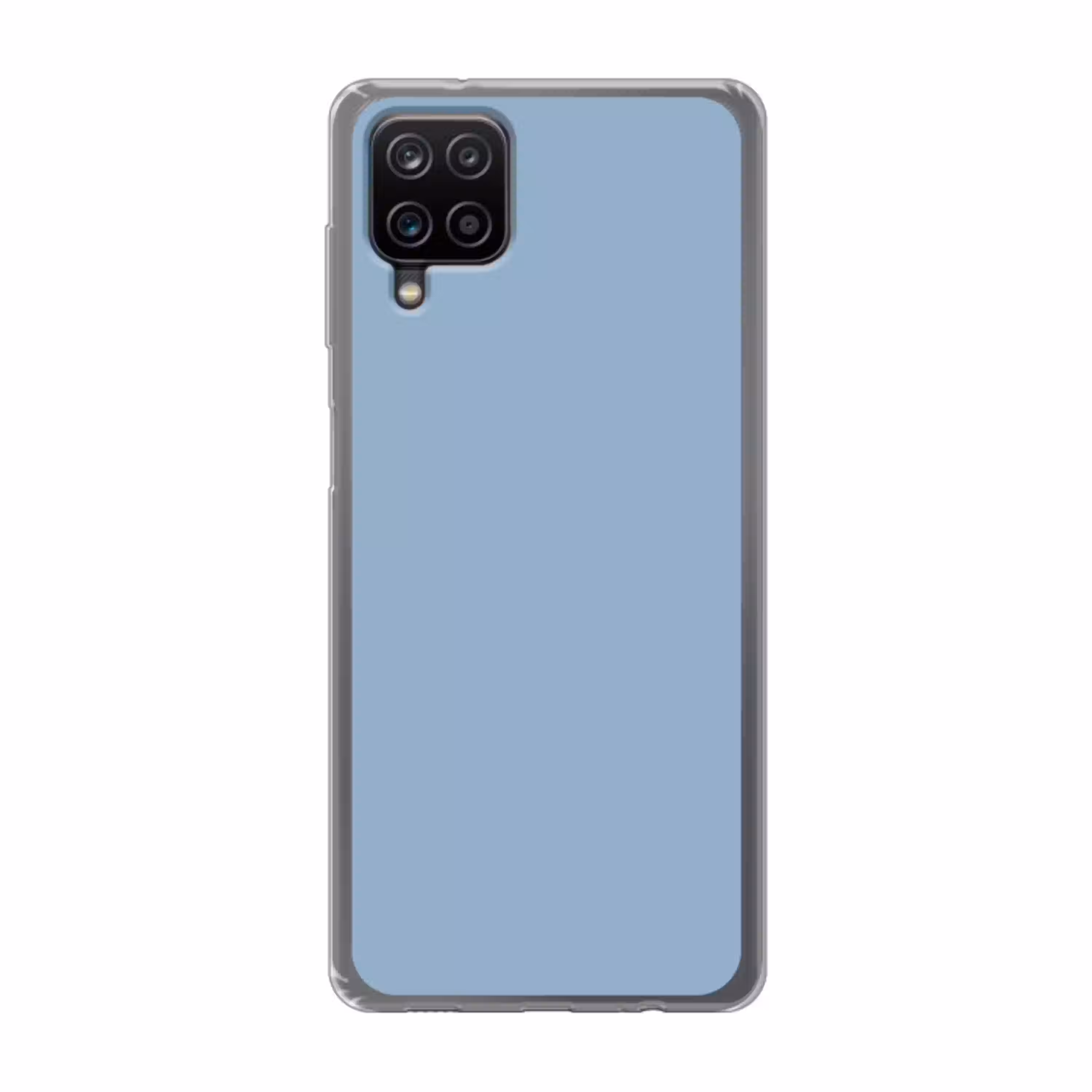 Dusty - Denim - Blauw Telefoonhoesje Samsung Galaxy A12 klein 372 -3d