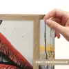 Street art - Lippen - Kus - Graffiti Light Box met batterij (Wandlamp) middel -USP_websiteprintNL