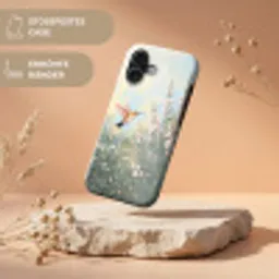 Kolibrie - Illustratie - Kleurrijk Toughcase MagSafe Apple iPhone 17 klein -USP_RandenV_DE