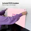 Girl power - Roze - Hartje Inductie beschemer met haakjes klein -ky-ophangen-nl
