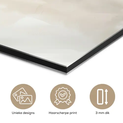 Bloem - Beige - Verf - Schaduw aluminium wit klein -closeup_NL