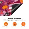 Zomer - Vlinder - Donker - Roze Inductie beschermer vinyl 3mm klein 276 -zzzzzzz-td-onderkant