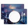 Golven - Zee - Kleurrijk - Rotsen Placemat vinyl groot -zzsfeer2_Kitchenyeah-website