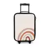 Ruwe regenboog naturel Kinderkoffer - Zwart klein -3d