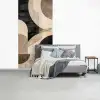 Abstract - Vormen - Modern - Beige fotobehang vinyl groot -slaapkamer