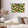 Appels - Peren - Fruit - Groen Wandkleed katoen klein 269 -sfeer1
