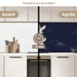 Kraanvogels - Nachthemel - Blauw keuken achterwand 2 middel -voor-na2_FR