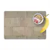 Hardstenen - Zandsteen - Geel Placemat vinyl groot 368 -zzzproduct_Kitchenyeah-website