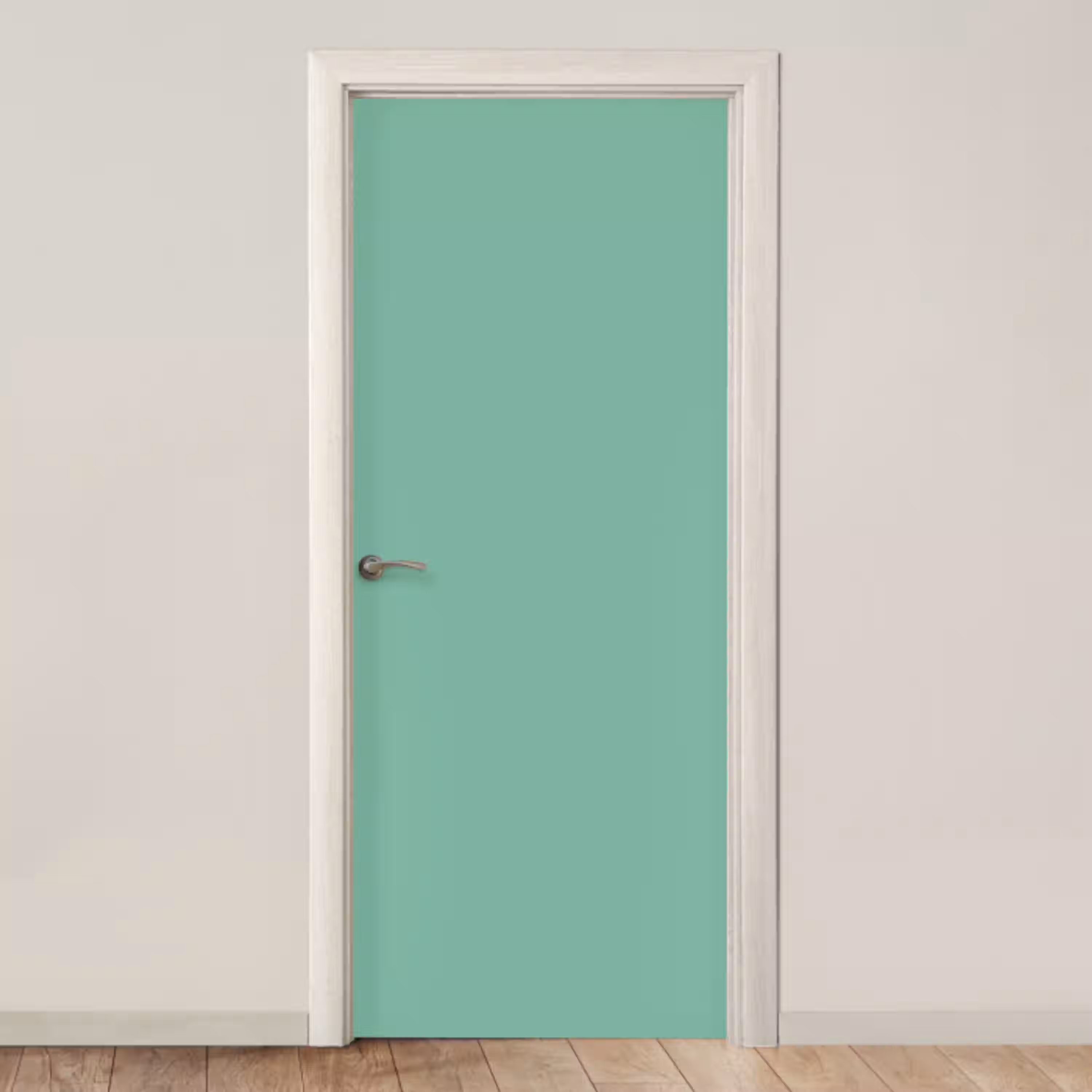 Ocean - Jade - Groen deurposter klein 289 -3d_beige