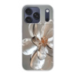 Bloem - Glazen - Doorzichtig Telefoonhoesje iPhone 17 Pro klein -3d
