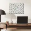 Vlekken - Grijs - Patroon - Aquarel PET vilt klein 837 -sfeer5